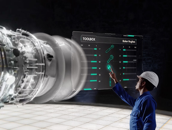 Formazione VR realtà virtuale Baker Hughes per manutenzione impianto Oil and Gas settore industriale