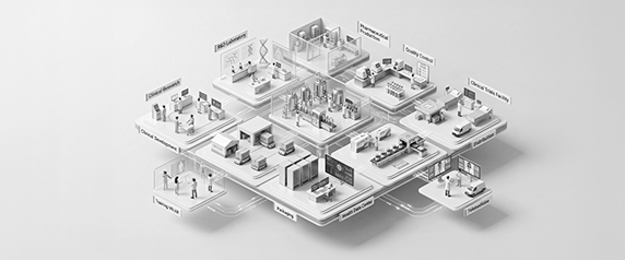 Ambiente 3D immersivo e metaverso per sito brand farmaceutico interattivo